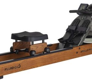 Fluid Rower Apollo Pro XL - Opklapbaar - Roeimachine met 10 weerstanden - Roeiapparaat voor thuis - Bluetooth - Verstelbaar - Water weerstand - Inclusief hartslagfunctie