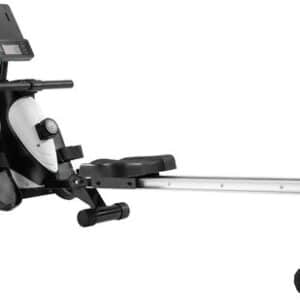 Boleen - Opvouwbare Magnetische Roeimachine - Roeimachine Inklapbaar - Roeiapparaat - 8-Levels - Lcd-Monitor - Wit