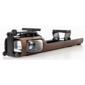 Stil-Fit Flow One Roeitrainer Walnotenhout - Waterweerstand, Compact Design | Full-Body Workout | Houten Frame | 4,3" Touchscreen