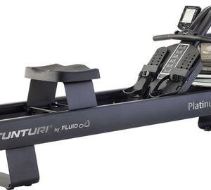 Tunturi Platinum RW30 Roeitrainer - Roeimachine met 10 weerstanden - Hartslagmeter - Waterweerstand - Roeiapparaat voor thuis