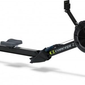 Concept2 Roeitrainer RowErg met een hoge opstap