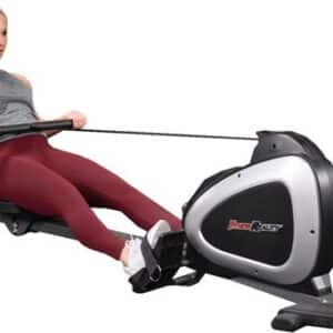 Fitness Reality 1000 Plus Bluetooth roeimachine met magnetische weerstand, optionele full-body oefeningen en gratis app