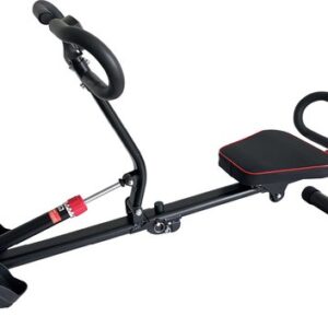 Orange Gym, inklapbare Roeitrainer – Roeimachine – Roeiapparaat – 12 weerstandsniveaus – Digitaal display – Fitnessapparaat voor thuis