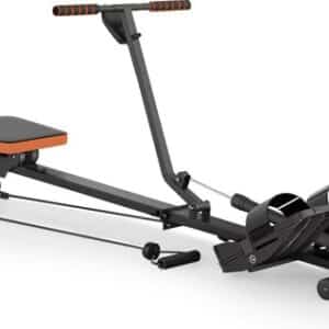 Roeitrainer voor thuisgebruik - Cardio- en Krachttraining Roeimachine, LCD-scherm voor thuistraining, 120 kg Gewichtscapaciteit, Complete Lichaamstraining