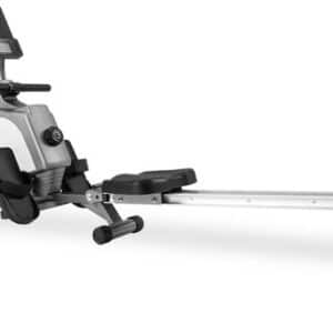Merax Opvouwbare Roeimachine - Inklapbare Roeitrainer met Magnetische Weerstand - Grijs met Wit