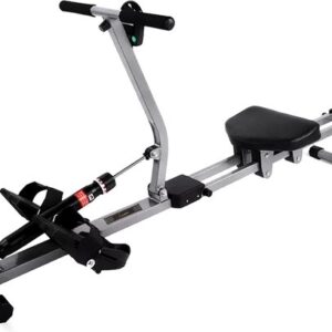 Luxari - Hydraulische Roeimachine - 12 Weerstand niveaus - Hometrainer - Roeiapparaat Fitness - Met LCD trainingscomputer