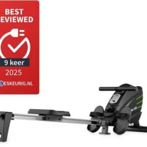VirtuFit Row 450 - Roeitrainer magnetische weerstand inklapbaar - Roeimachine - Silent Magnetic Weerstandssysteem - Roeiapparaat voor thuis - 10 Weerstanden - Roeitrainers - Incl. Transportwielen