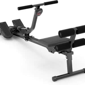 Roeitrainer Inklapbaar - Hometrainer - Roeimachine Fitness - Zwart