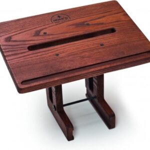 WaterRower Laptop Steun Beukenhout – Houten Laptophouder voor Roeitrainer – Geschikt voor Laptops tot 17 Inch – Eenvoudige Montage – Veiligheidsrand – Diverse Houtsoorten