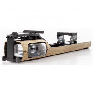 Stil-Fit Flow One Roeitrainer Eikenhout - Waterweerstand, Compact Design | Full-Body Workout | Houten Frame | 4,3" Touchscreen