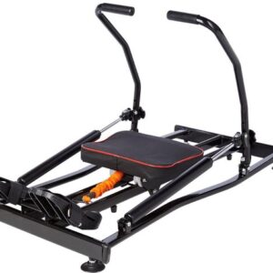 DailySupplies® Roeitrainer Inklapbaar - Hometrainer - Roeimachine Fitness - Zwart