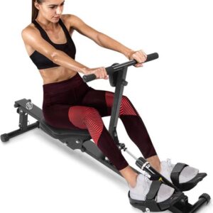Equivera Roeitrainer - Roeimacine - Roeiapparaat - Fitness - Hometrainer - Premium