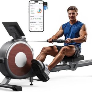 DailySupplies® Roeitrainer Inklapbaar - Hometrainer - Roeimachine Fitness - Zwart