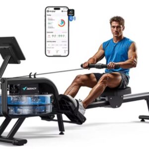 MERACH Water Resistance Roeitrainer - Water roeitrainer - Roeimachine - Roeitrainers voor Thuis - Met App en Bluetooth