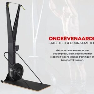 Xtreme Fitness Ski machine - Ski erg - Ski trainer - Inclusief grondplaat - Luchtweerstand - Fullbody training - Crosstrainer - Crossfitt - HIIT Training - Home workout - Hyrox