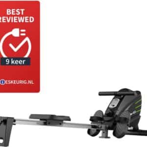 VirtuFit Row 450 - Roeitrainer magnetische weerstand inklapbaar - Roeimachine - Silent Magnetic Weerstandssysteem - Roeiapparaat voor thuis - 10 Weerstanden - Roeitrainers - Incl. Transportwielen