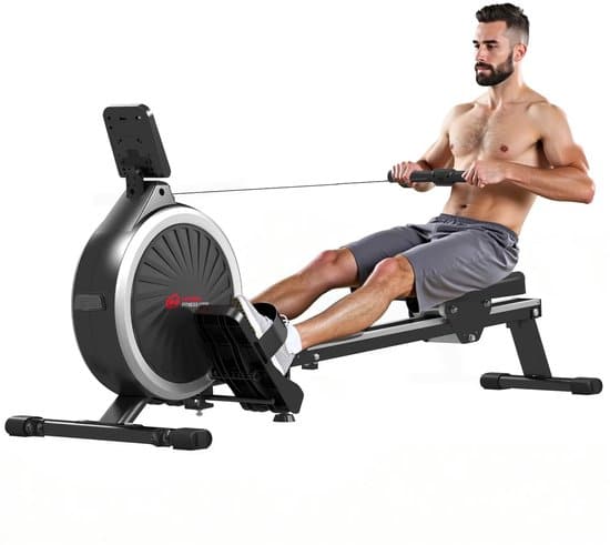 Novendo Goods - Roeimachine - Magnetisch - 16 Weerstandsniveaus - Met trainingsprogramma's - Voor thuisgymnastiek - Tot 150 KG