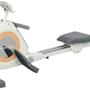 Roeitrainer - Roei-apparaat voor Thuis - Roeimachine - met LCD-Display - 16 Weerstandsniveaus - 150KG Gewichtscapaciteit - Fitnessapparaat voor Cardio- en Krachttraining - Roeiapparaat Fitness
