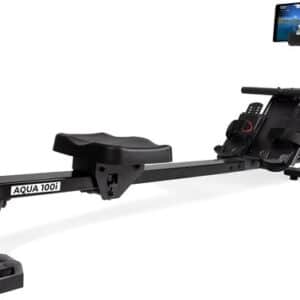 VirtuFit Aqua 100i - Water Resistance Roeimachine - Opklapbaar model - Met hartslagfunctie - Kinomap & Fitshow app - Full-body workout - Roeitrainer voor Thuis