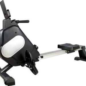 Roeimachine - Magnetische Roeitrainer - met LCD console en 16 weerstandsniveaus - Stil - Zwart