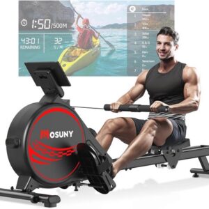 Magnetisch Roeitoestel voor Thuis met Dubbele Schuifrails en App-Verbinding