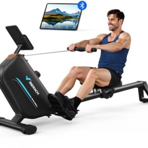 Stille Magnetische Roeitrainer met Verlengde Rails voor Meer Bewegingsvrijheid en Exclusieve App