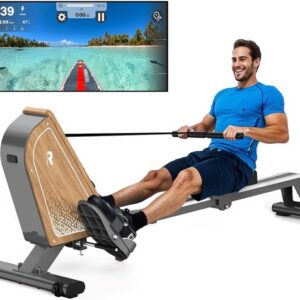 MKSS® Roeitrainer Inklapbaar - Hometrainer - Roeimachine Fitness - Zwart