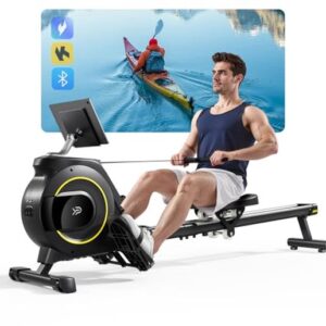 Opvouwbaar Roeitoestel met Magnetische Weerstand en LCD-Scherm - Tot 160KG