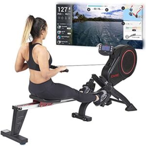 Roeitrainer met Centrale Trekkracht en Magnetische Weerstand