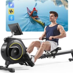 Opvouwbaar Roeitoestel met Magnetische Weerstand en LCD-Scherm - Tot 160KG