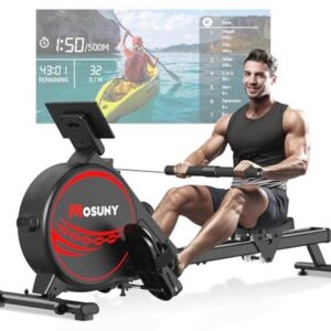 Magnetisch Roeitoestel voor Thuis met Dubbele Schuifrails en App-Verbinding