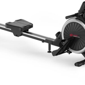 LabelOne Roeimachine - Roeitrainer - Roeiapparaat - Fitness - 16 niveaus - magnetische weerstand - LCD-display - tot 150 kg