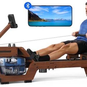 Opvouwbare Waterroeimachine met Comfortabel Zitvlak en Interactief Kaartspel voor Thuisfitness