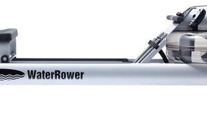 WaterRower M1 HiRise Roeitrainer – Staal – Verhoogde Zithoogte 50 cm – Waterweerstand – Opklapbaar – 200 kg Belastbaar
