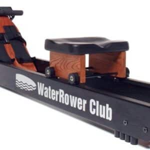 WaterRower Club Roeitrainer – Notenhout & Zwart – Waterweerstand – Ergometer – S4 Monitor – Opklapbaar – 200 kg Belastbaar]