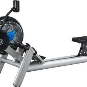 Fluid Rower Vortex VX-3 Side Tank Roeitrainer - Hartslagmeter - Bluetooth - Waterweerstand - Roeiapparaat voor thuis - Zilver