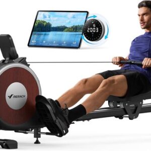 Roeimachine voor thuis met Bluetooth en 16 Weerstandsniveaus - Ruimtebesparend en Stil