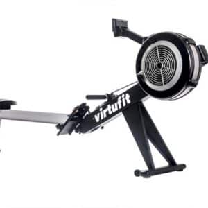 VirtuFit UP2 Roeitrainer – Ergometer – Luchtweerstand – Professioneel – Uitgebreide trainingscomputer – Opklapbaar – Max. 230 kg en 220 cm – Roeimachine – Roeiapparaat