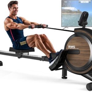 MettleMatic RM5 Roeitrainer - 16-Niveaus Magnetische Weerstand - Bluetooth - 150 kg Laadvermogen