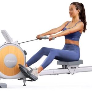 Magnetisch Roeitoestel voor Thuis met 16 Weerstandsniveaus - Ruimtebesparend en Tot 150 kg Belastbaar
