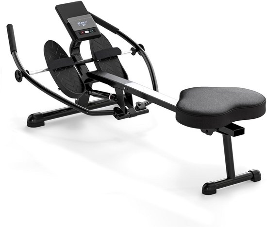 CLGP® Roeitrainer Inklapbaar - Hometrainer - Roeimachine Fitness - Zwart