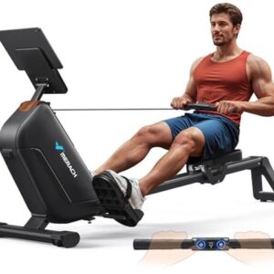 Stille Magnetische Roeitrainer met Verlengde Rails en Exclusieve App