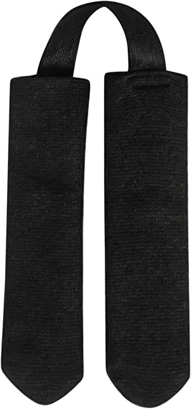 Roeigreep Afdekking - Wikkeling Handvat - Verbeteren Roeien - Antislip Katoen - 3 x 8 x 3 cm - Zwart