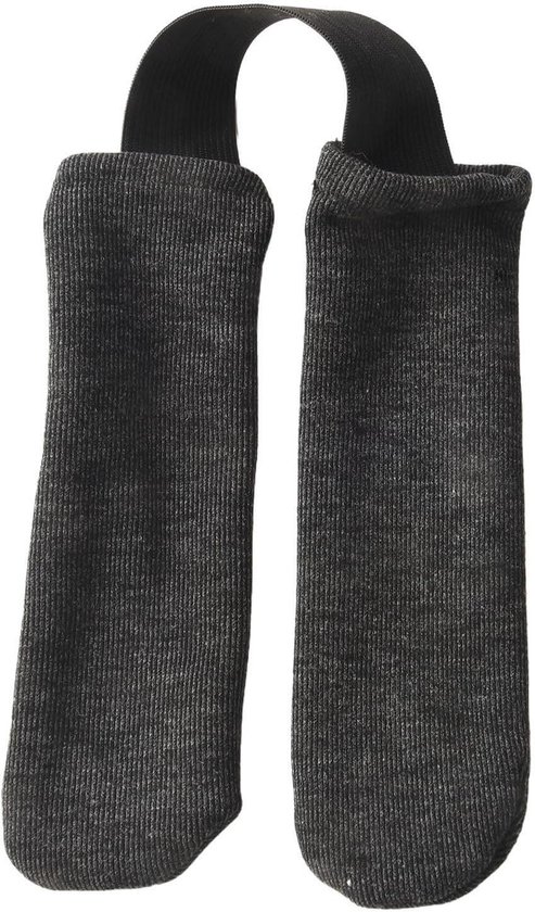 Roeihandvat Hoezen - Grip Beschermers - Comfortabel Roeien - Ademend Gebreid Katoen - 17 cm - Zwart