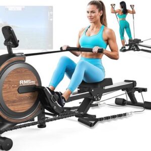 Thuis Roeitoestel met Magnetische Weerstand en Bluetooth, 170 kg Draagvermogen
