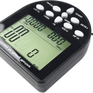Roeimachine Teller - Digitale Coach - Trainingsdata Meten - FTMS Protocol Ondersteuning - 18 x 15 x 4 cm - Zwart