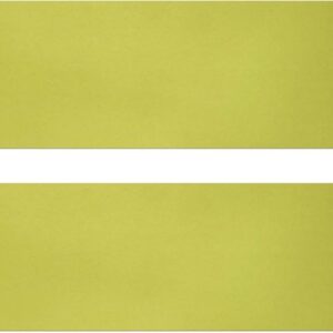 Loopmat Hardhouten Vloeren - Roeitrainerkussen Geluiddempend - Fitness Thuis - Antislip Siliconen Onderkant - 65x180 cm - Fluorescerend groen