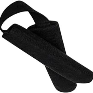 Handvatwikkel Roeigreep - Roeihoes Comfort - Verbeterde Grip Stabiliteit - Gewatteerd Katoen Comfort - 169 x 52 cm - Zwart