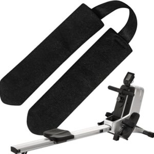 Roeihandvat Bescherming - Zachte Handvat Omhulsels - Comfortabel Trainen - Wrijvingsreducerend Katoen - 3 x 8 x 3 cm - Zwart