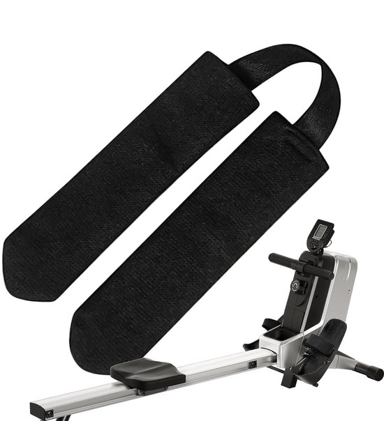 Roeigreep Afdekking - Handvat Beschermer - Verbeteren Roeitraining - Wrijvingsvermindering - 169 x 52 cm - Zwart